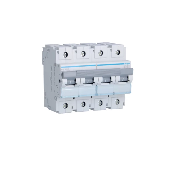 HAGER Kismegszakító 4P, B-80A, 10kA, 6M (HLE480S)
