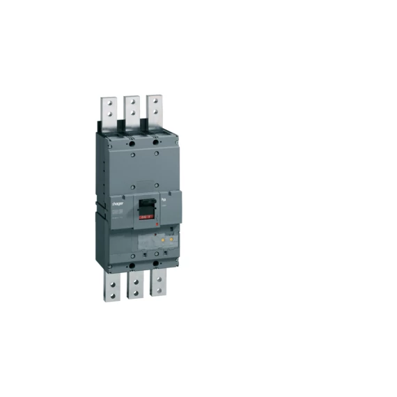 HAGER Kompakt megszakító h1600, 3P, 1600A, 50kA, áll. LSI elektr. kioldóval (HNF990H)