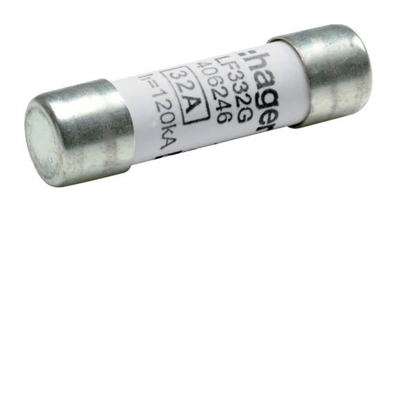 HAGER Hengeres olvadóbiztosítóbetét, 10x38 mm, gG, 32 A (LF332G)