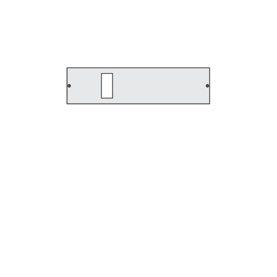 HAGER Quadro x160 kompakt kész. vízsz. beépítő készlet 150x600mm, I.é.v.oszt. (UC013H)