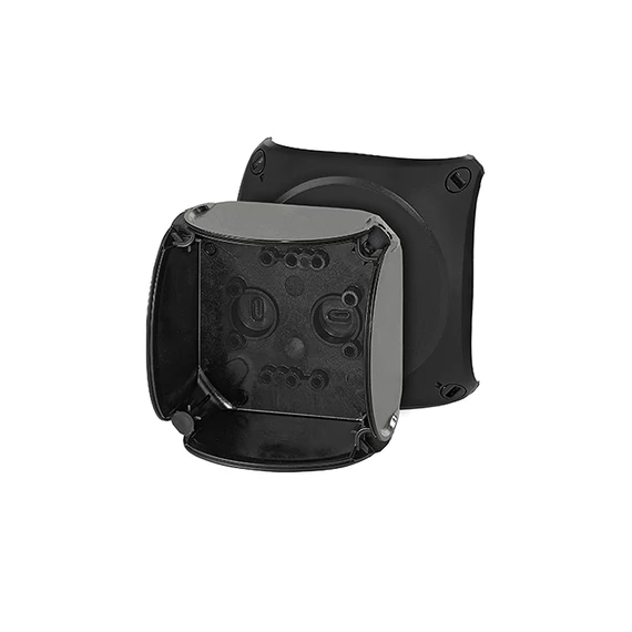HENSEL KF 0200 C Időjárásálló kábelösszekötő doboz, fekete (62000082)