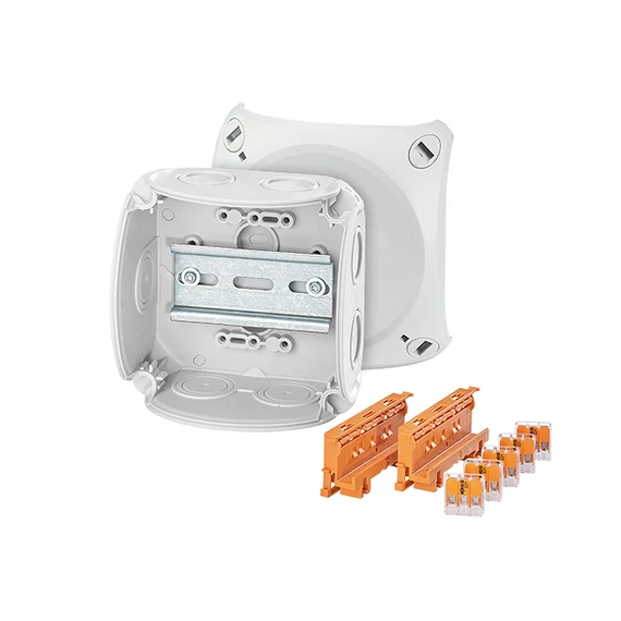 HENSEL DK 0404 W Kábelösszekötő doboz kompakt csatlakozókapoccsal (62000232)