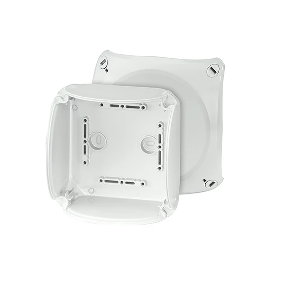 HENSEL EB 06 G Üres tokozat, sima oldalfalakkal, szürke (62000245)
