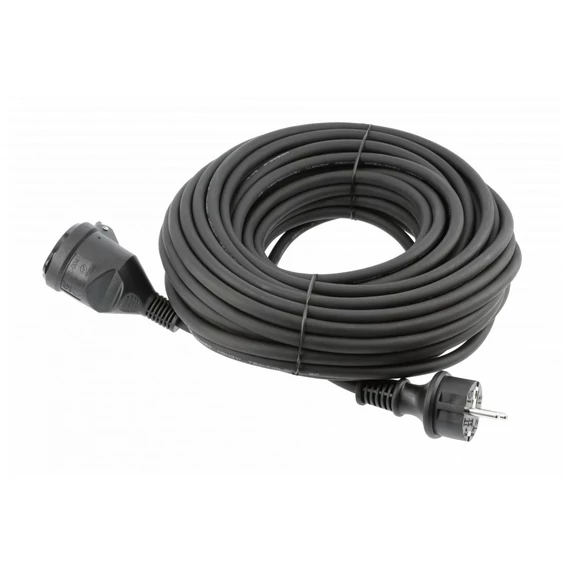 HÖGERT Hosszabító gumikábel 3x1,5mm2, 10m-es, IP44, max.4000W (HT1E700)
