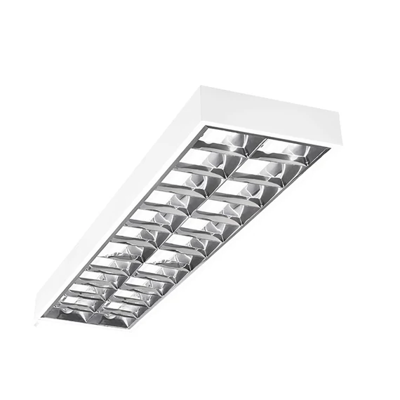 KANLUX NOTUS 3 EVG 236 NT beltéri, tükros fénycsöves mennyezeti lámpa, 2x36W, 295x1225mm, T8 (armatúra) (19732)