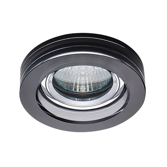 KANLUX MORTA B CT-DSO50-B spotlámpa, max 50W, Ø90mm, MR16, fekete (22116)