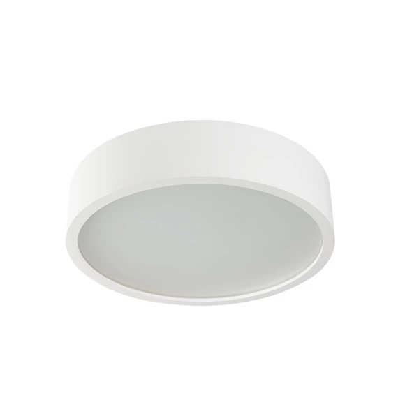 KANLUX JASMIN 270-W/M mennyezeti lámpa, 60W, Ø275mm, E27, matt fehér (23126)