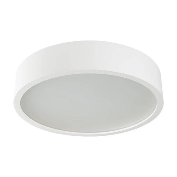 KANLUX JASMIN 370-W/M mennyezeti lámpa, 2x60W, Ø375mm, E27, matt fehér (23127)