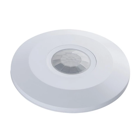 KANLUX ZONA FLAT-W PIR mozgásérzékelő, Ø115mm, H360°/V120° (23452)