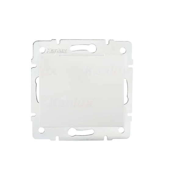 KANLUX DOMO 01-1230-102 Dugalj IP44 csapfedeles, fehér (24731)