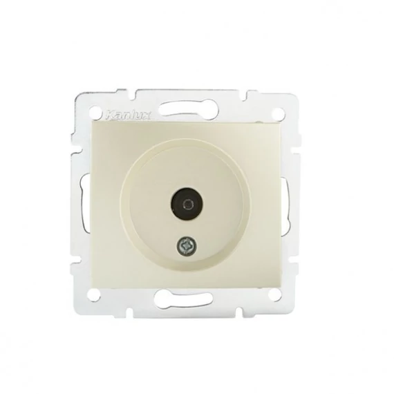 KANLUX DOMO 01-1290-030 Antenna csatlakozó aljzat, gyöngyház (24978)