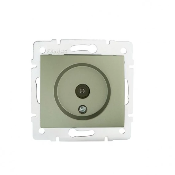 KANLUX DOMO 01-1300-050 Antenna csatlakozó aljzat, pezsgő (25038)