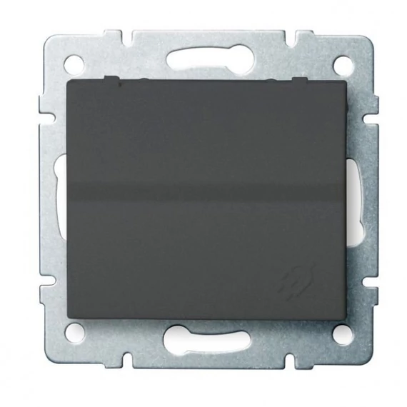KANLUX LOGI 02-1230-141 Dugalj IP44 csapfedeles, grafit (25264)