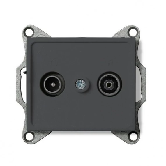 KANLUX LOGI 02-1320-041 Antenna csatlakozó aljzat, grafit (25277)