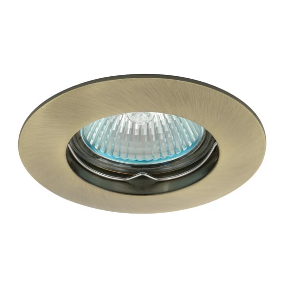 KANLUX LUTO CTX-DS02B-AB MR16 spotlámpa, max 50W, Ø85mm, patinált réz (2584)