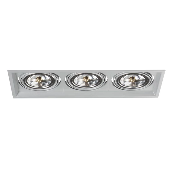KANLUX ARTO 3L-SR spotlámpa AR-111, 3x35W, G53, ezüst (26616)
