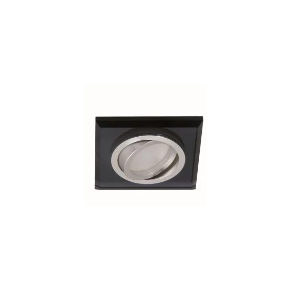 KANLUX MORTA CT-DTL50-B dekorációs keret spotlámpához, 90x90mm, fekete (26719)
