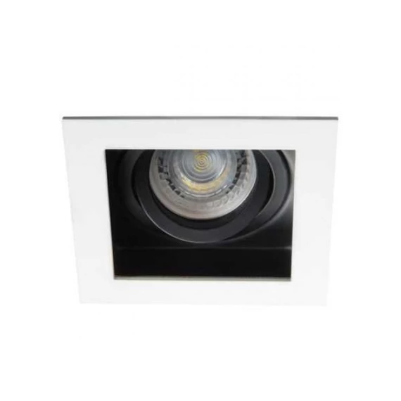 KANLUX ARET 1XMR16-W dekorációs keret spotlámpához, 100x100mm, fehér (26720)