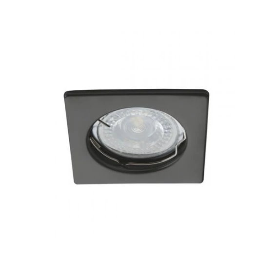 KANLUX ALOR DSL-B dekorációs keret spotlámpához, 76x76mm, matt fekete (26727)