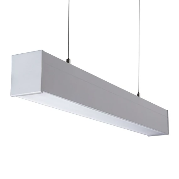 KANLUX ALIN 4LED 1X120-SR beltéri mennyezeti lámpa 120 cm, ezüst (27415)