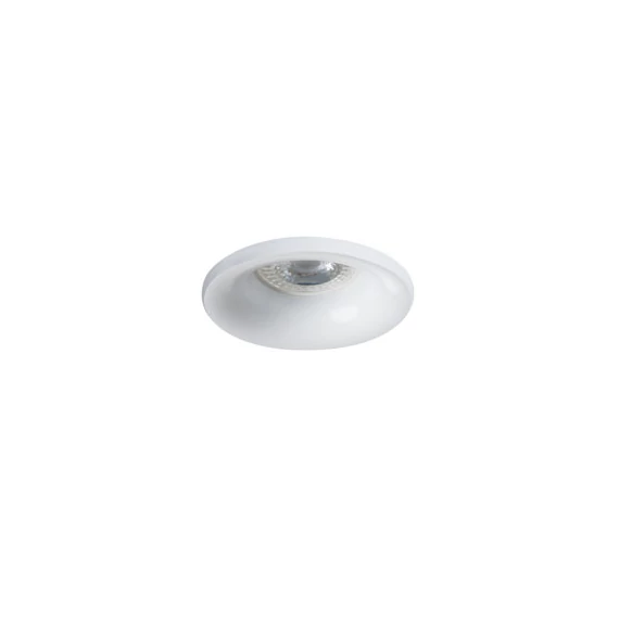 KANLUX ELNIS S W dekorációs keret spotlámpához, Ø98mm, fehér (27800)