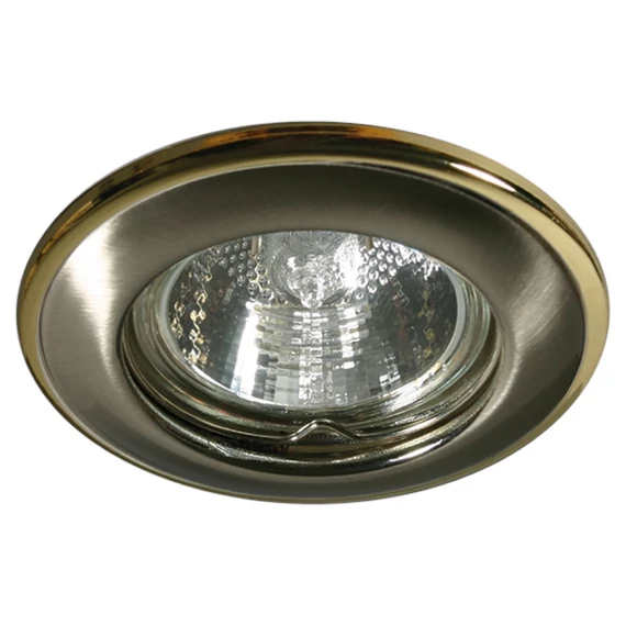 KANLUX HORN CTC-3114-SN/G MR16 spotlámpa, Ø82mm, max 50W, szatén nikkel/arany (2820)