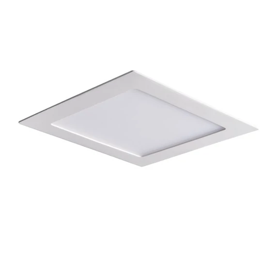 KANLUX KATRO V2LED 12W-WW-W beépíthető lámpa, 170x170mm, 720 lm, 3000 K, IP44/20, fehér (28941)