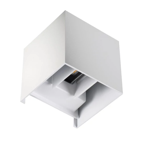 KANLUX REKA LED EL 7W-L-W kültéri fali lámpa, 500 lm, 4000 K, IP54, fehér (28992)