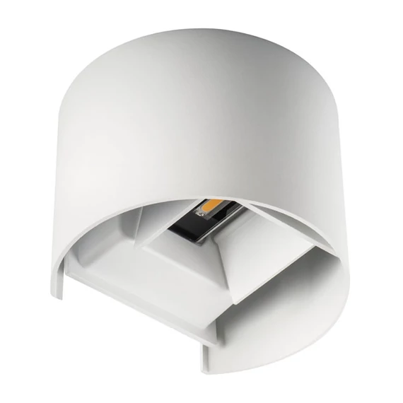 KANLUX REKA LED EL 7W-O-W kültéri fali lámpa, 510 lm, 4000 K, IP54, fehér (28993)