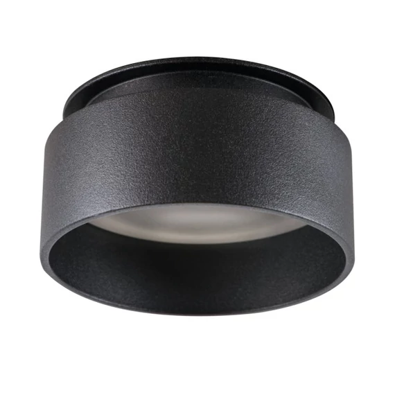 KANLUX GOVIK DSO-B dekorációs keret spotlámpához, Ø80mm, fekete (29236)