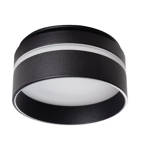KANLUX GOVIK-ST DSO-B dekorációs keret spotlámpához, Ø80mm, fekete (29237)