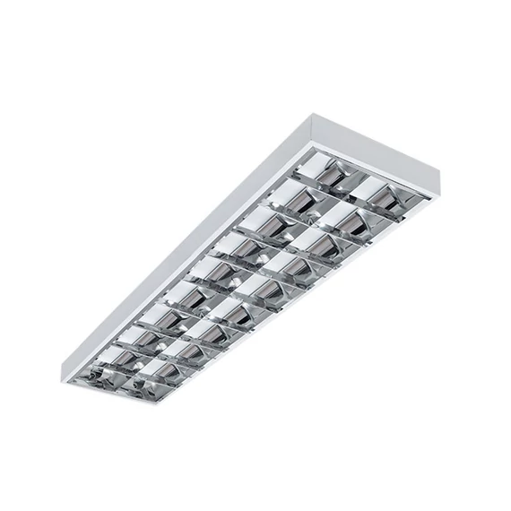 KANLUX RSTR N 236/4LED/NT tükrös, mennyezeti lámpa T8, Miledo falon kívüli, 2x max 36W, 120 cm (armatúra) (31058)