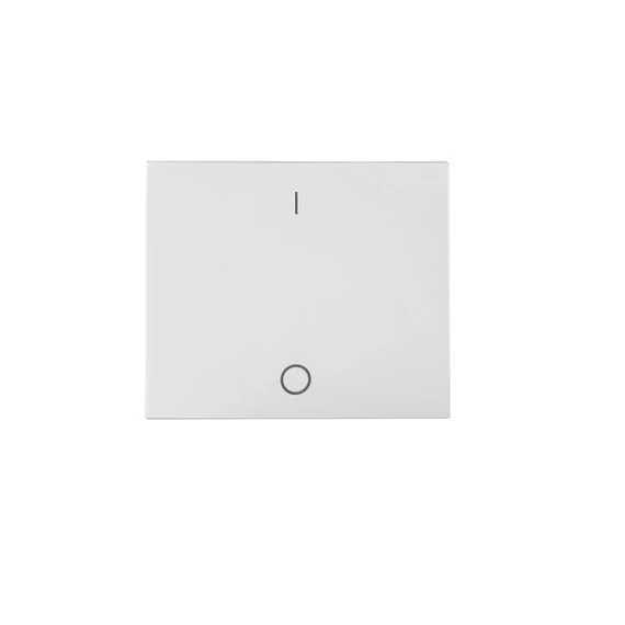 KANLUX LOGI 01-0020-002 nyomólap 2 pólusú kapcsolóhoz, fehér (32960)