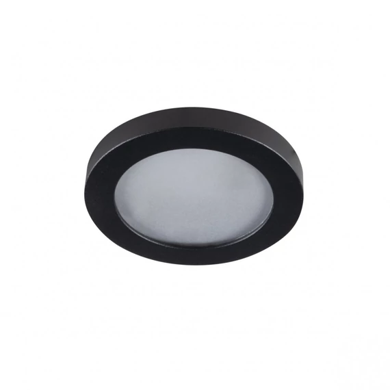 KANLUX FLINI IP44 DSO-B Dekorációs keret spotlámpához, kerek, Ø80mm, fekete (33122)