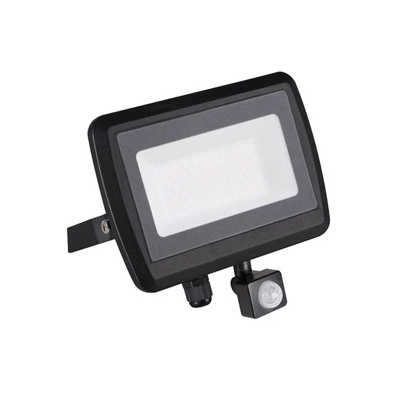 KANLUX ANTEM LED 50W-NW-SE B reflektor mozgásérzékelővel 4000lm IP44 (33208)