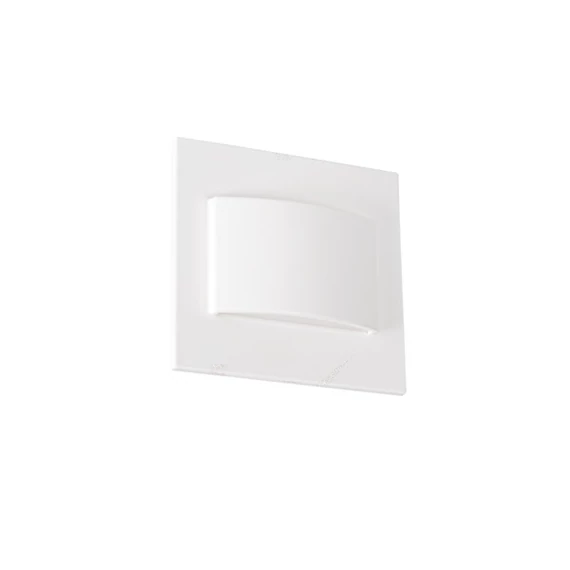 KANLUX ERINUS LED LL W-WW lépcsővilágító lámpa szögletes 1,5W 30lm 3000K fehér (33324)