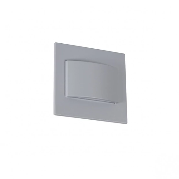 KANLUX ERINUS LED LL GR-NW lépcsővilágító lámpa szögletes 1,5W 30lm 4000K szürke (33331)