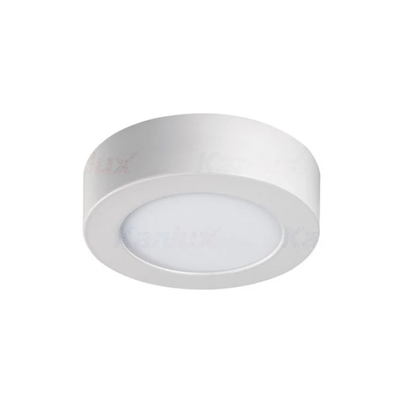 KANLUX CARSA V2LED 6W-NW-W fali, mennyezeti LED lámpa kerek 330lm 4000K IP20 fehér (33530)