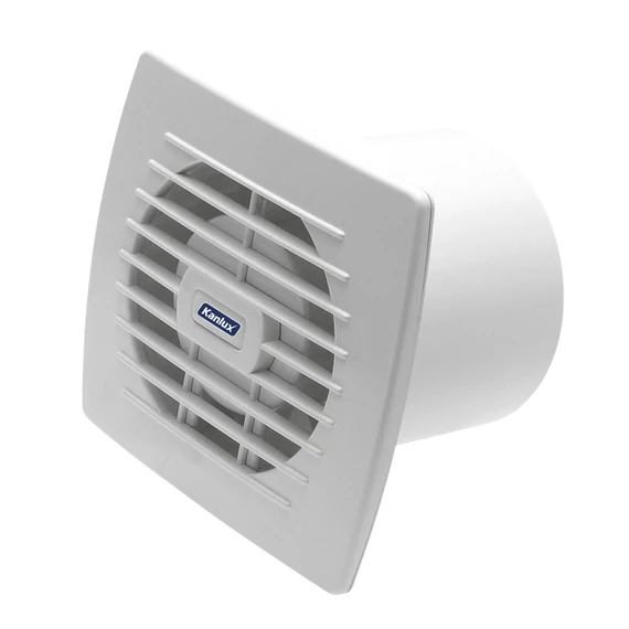 KANLUX EOL 100 ventilátor húzókapcsolóval 19W Ø100mm 100m3/h IPX4 fehér (70910)