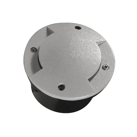 KANLUX ROGER DL-2LED6 talajba süllyeszthető lámpa 1W Ø100mm szürke IP66 (7281)