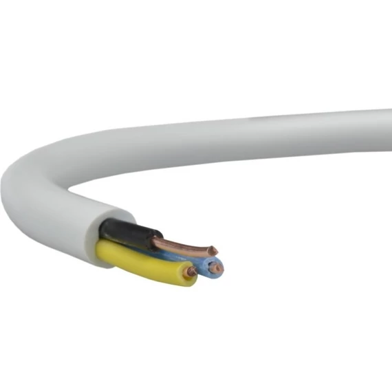 AT-N05VV-U 3G 4 mm2 RE (drum) YM-J, MBCu (3x4), Tömör rézvezetőjű, PVC tömlővezeték, beltéri, szürke (20209857)