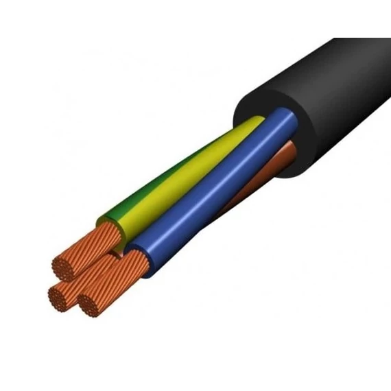 PRYSMIAN' H07RN-F 3G 2,5 mm2 fekete 500m (3x2,5 mm2), (0,6/1kV) Gumikábel mechanikai igénybevételre (20219856)