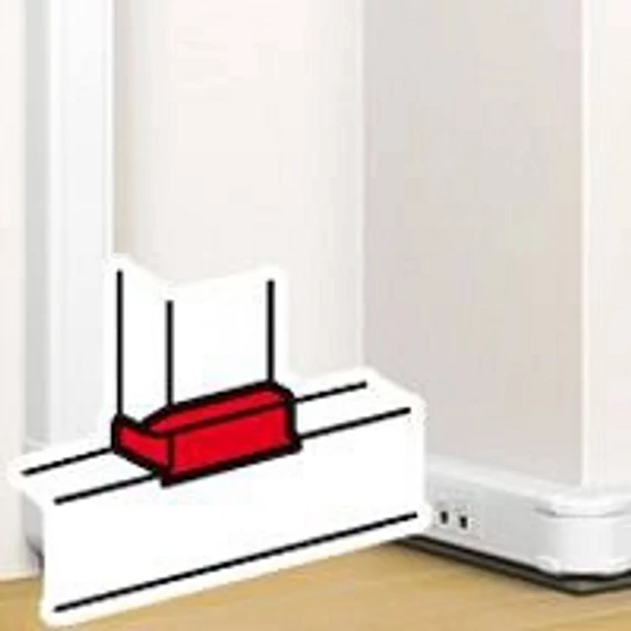 LEGRAND DLP "T" elágazó elem bepattintható kábelcsatornához, elágazást biztosít 80 x 50 mm csatornákhoz, 80 x 50 mm / 130 x 50 mm, fehér (075671)