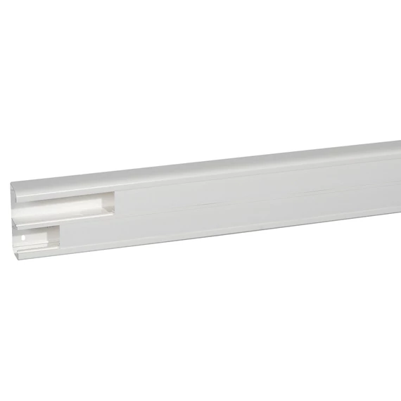 LEGRAND DLP antimikrobiális kábelcsatorna 130x50 mm, hajlékony fedéllel, 2 rekeszes, fehér (075702)