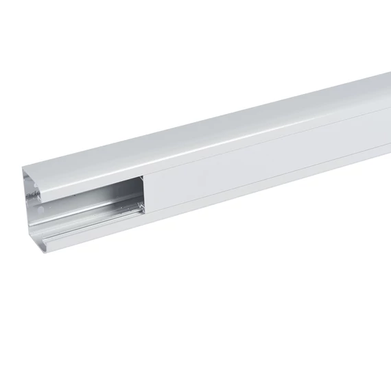 LEGRAND DLP-S kábelcsatorna 80×50 mm, hajlékony fedéllel, bepattintható 45-ös szerelvényhez, szürke (075800)