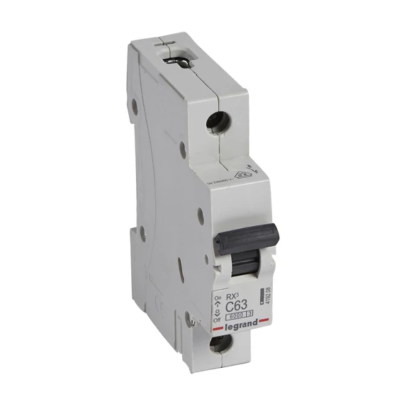 LEGRAND RX3 kismegszakító 1P C63 6000A BIC (419208)