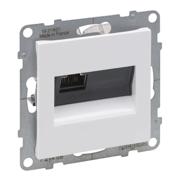 LEGRAND Suno RJ45 Cat.6A STP csatlakozóaljzat, fehér (721158)