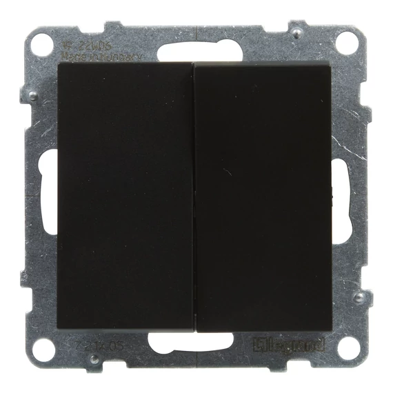 LEGRAND Suno csillárkapcsoló 10AX, fekete (721405)