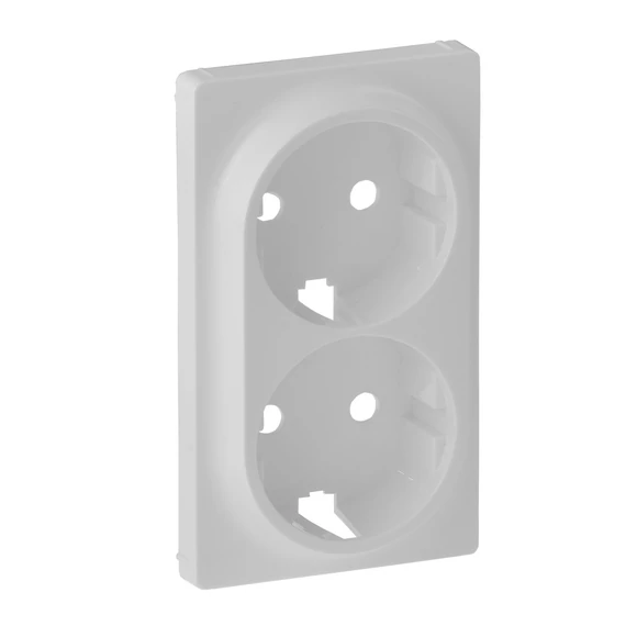 LEGRAND Valena Life 2x2P+F csatlakozóaljzat burkolat fehér (754950)