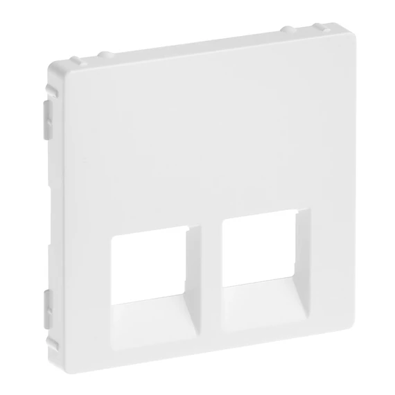 LEGRAND Valena Life 2xRJ45/RJ11 csatlakozóaljzat burkolat fehér (755420)